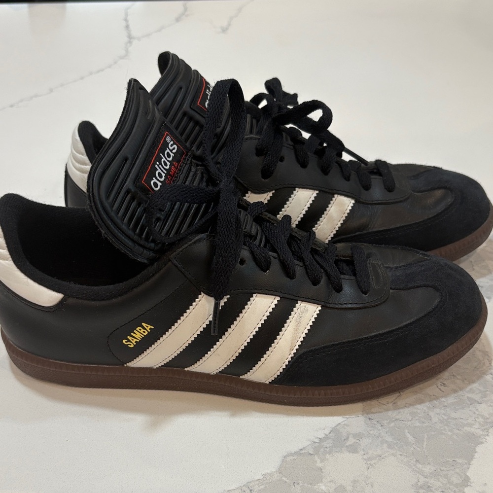 Adidas Samba Black and White Sneakers
